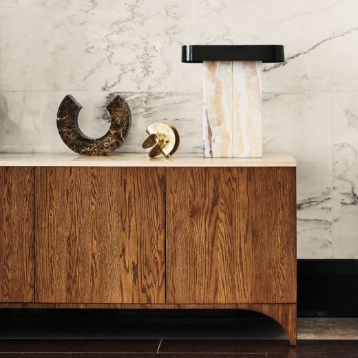Cb2 sales media stand