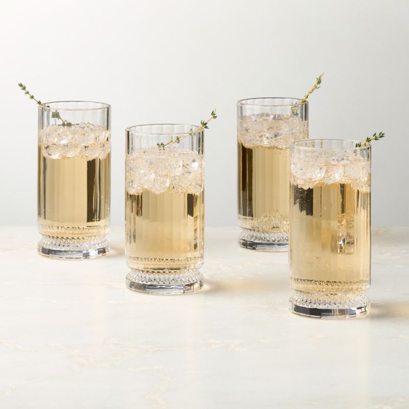 View Vincent Highball Glasses Set of 4 details