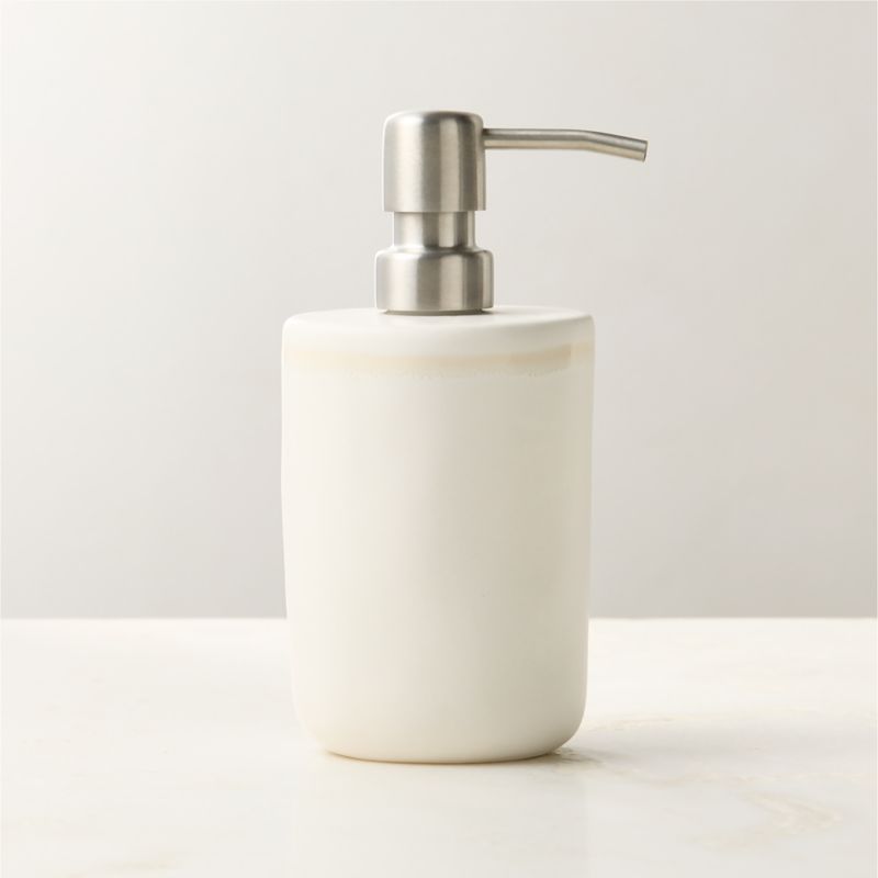 View Violeta White Ceramic Soap Pump details