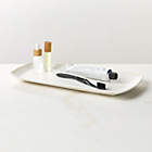 Nexus White Marble Vanity Tray