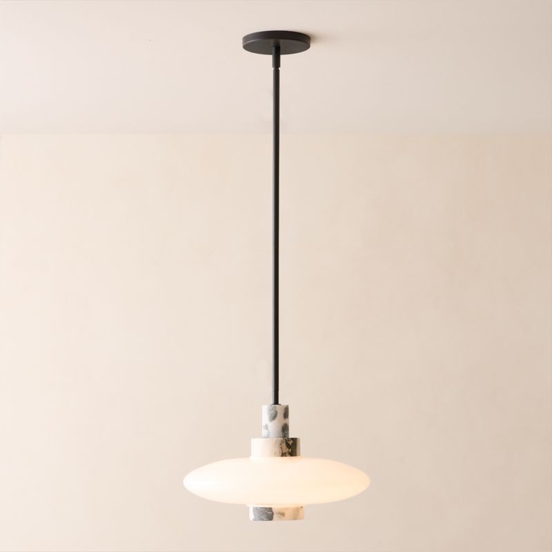 View Virgo Contrast Marble Pendant Light details