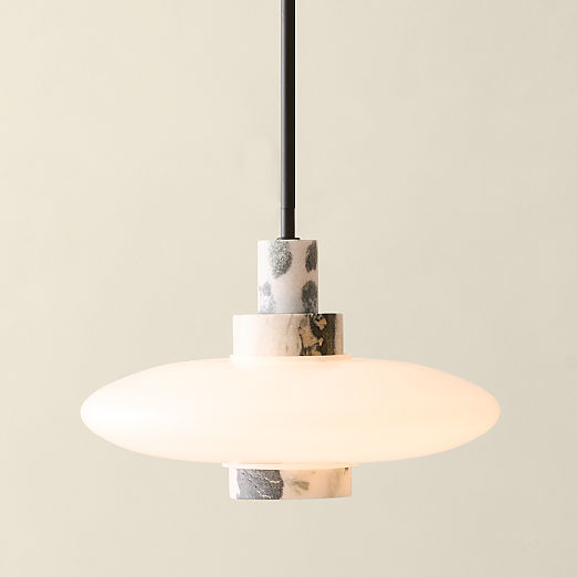 Virgo Contrast Marble Pendant Light