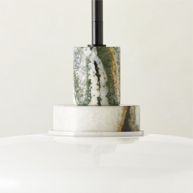 Virgo Contrast Marble Pendant Light - image 3 of 8