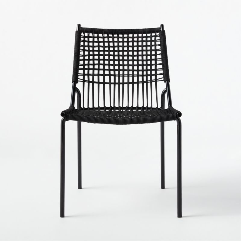 Virve Black Rope Outdoor Dining Chair - image 5 of 10