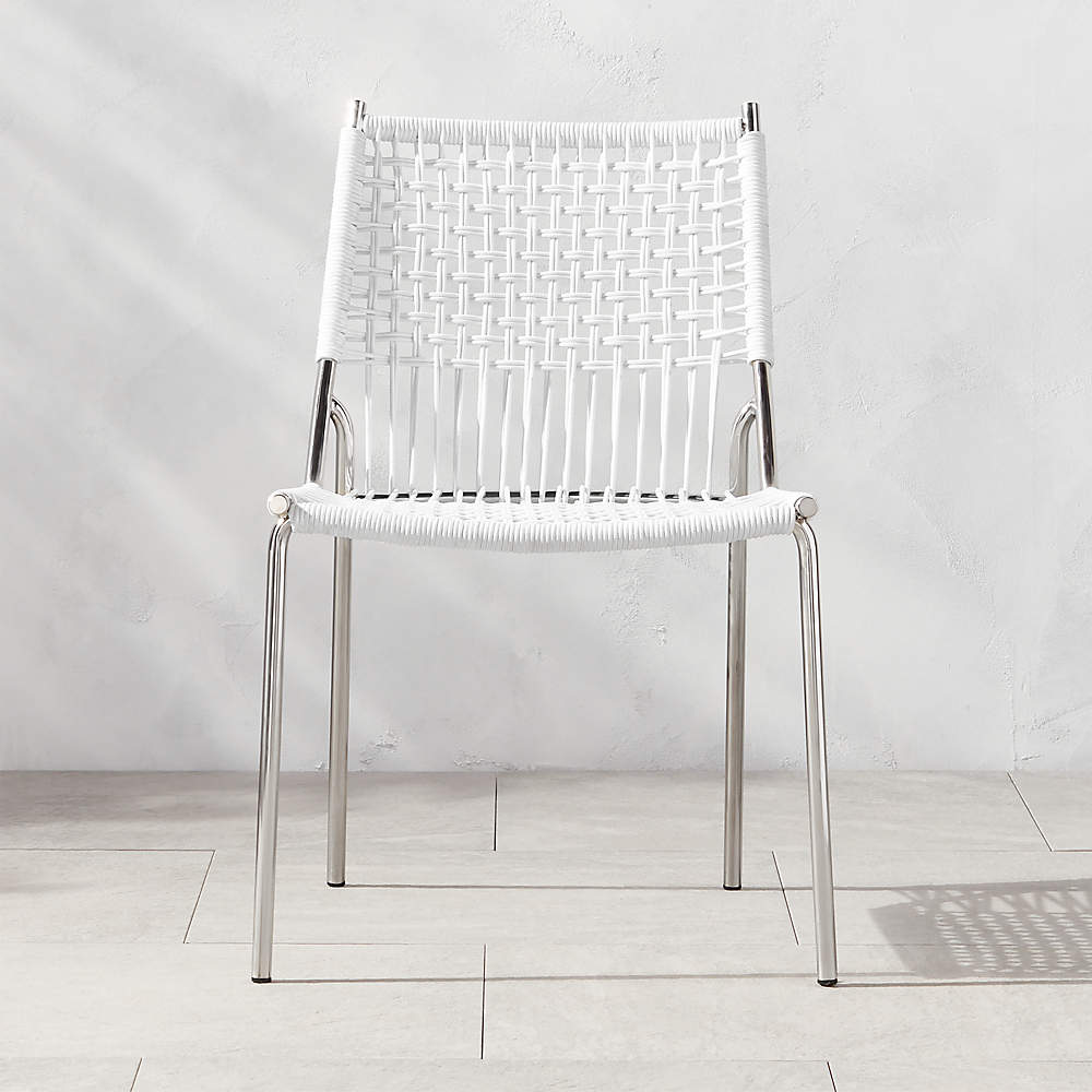 Rope dining chairs discount outdoor