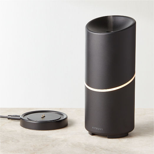 Vitruvi Cordless Matte Black Ultrasonic Diffuser