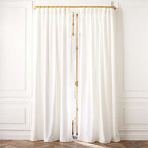  Geometric Curtains White Cotton Linen Textured Curtain for Living  Room Darkening 108 Inch Long Bedroom Curtain Modern Curtains Black Jacquard  Semi Blackout Window Curtain 1 Panel , Grommet Curtains : Home & Kitchen