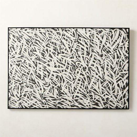 'Wabi Sabi' Framed Acrylic Painting Reproduction by Nicholas Tramontin 60"x40"