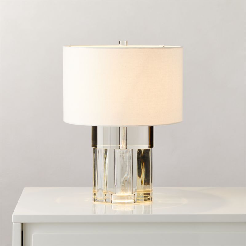 Walden Crystal Table Lamp Short - image 0 of 6