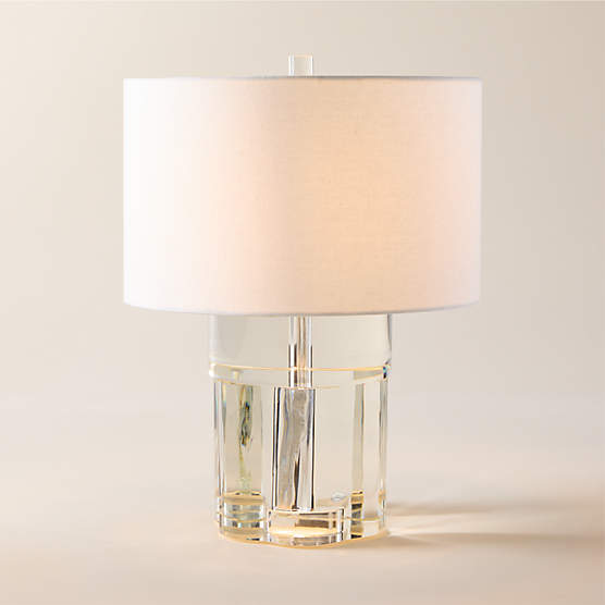 Walden Crystal Table Lamp Short