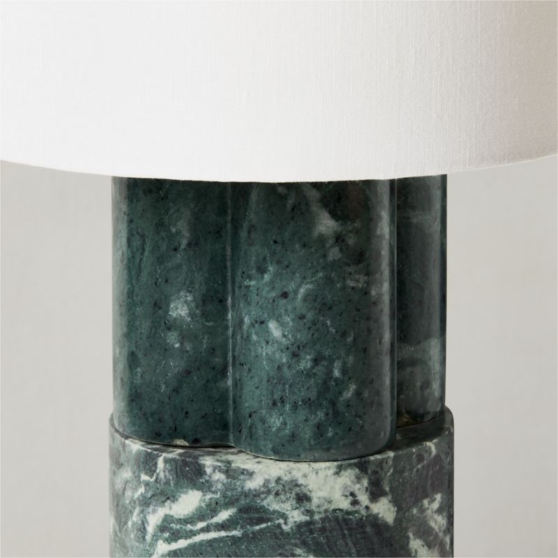 Walden Green Marble Table Lamp Tall - image 3 of 9