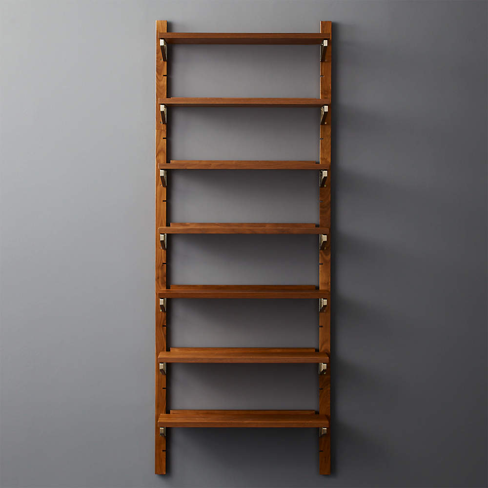 Walnut Modular Single Shelf 88