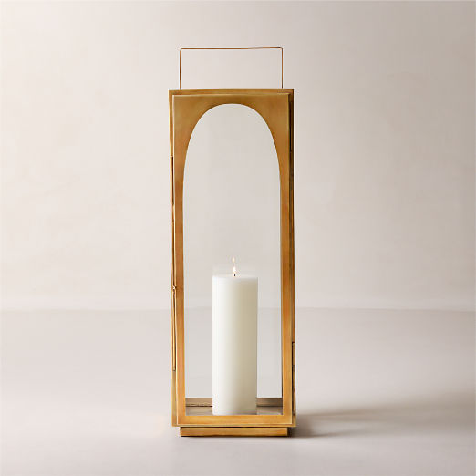 Warm White Pillar Candle 4"x12"