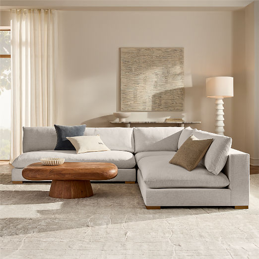 Derrico 46" Acacia Wood Coffee Table