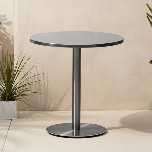 Watermark Stainless Steel Outdoor Bistro Table