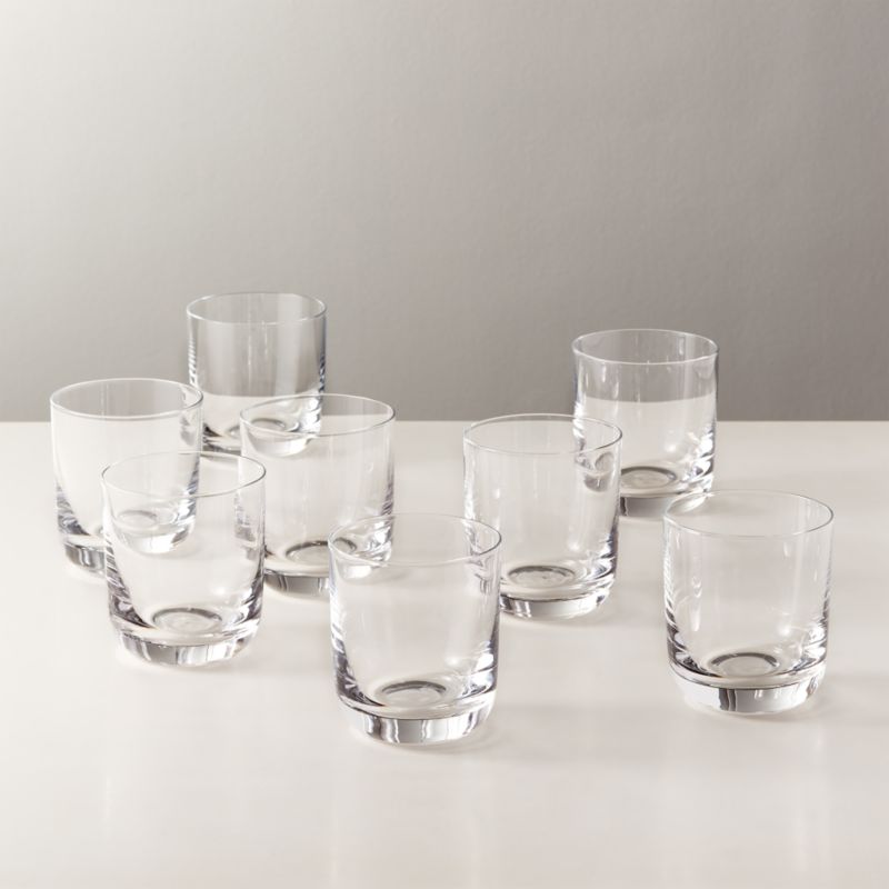 Set of 8 Watson Double Old-Fashioned Glasses + Reviews | CB2