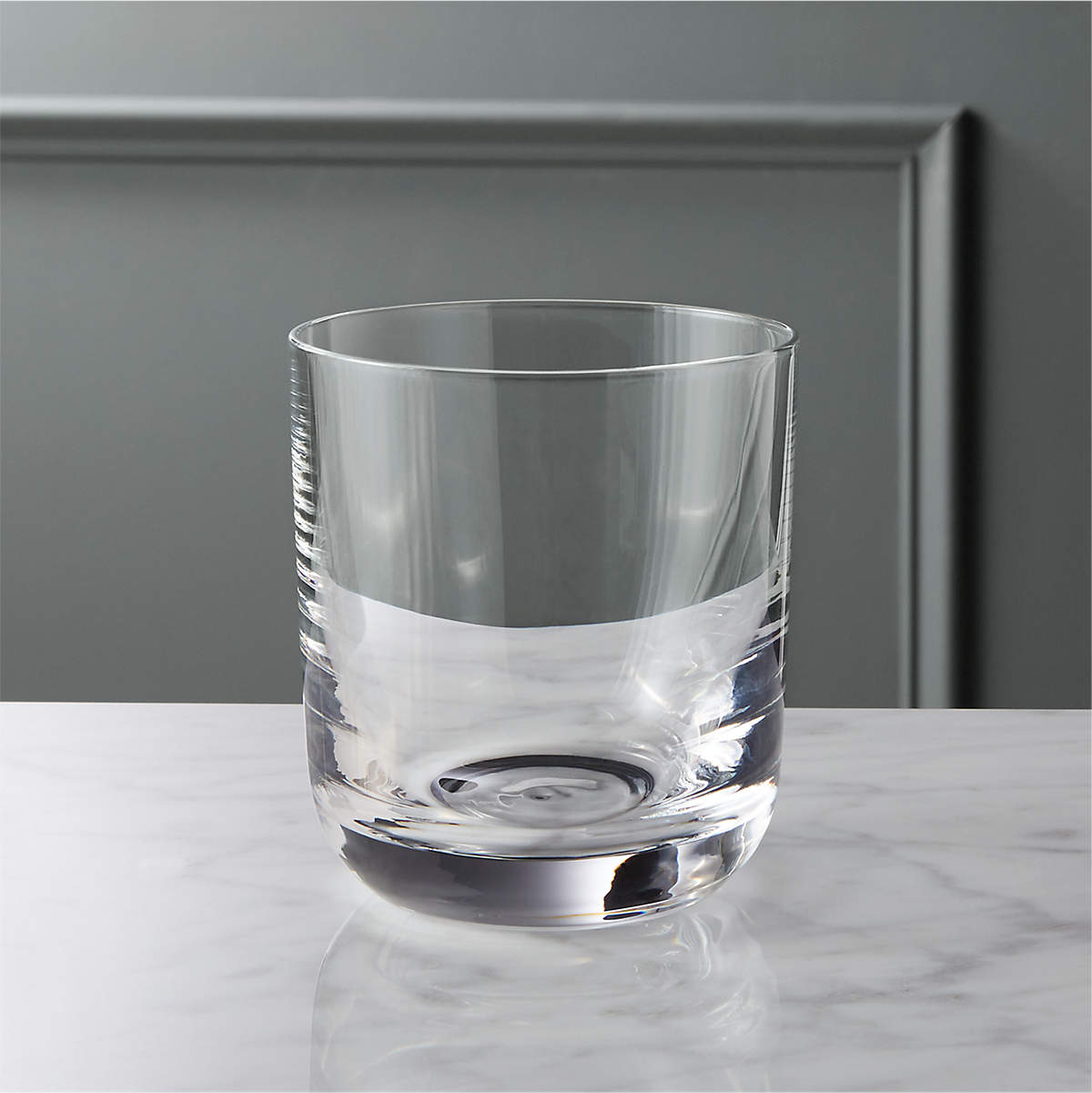 Watson Double OldFashioned Glass + Reviews CB2 Canada