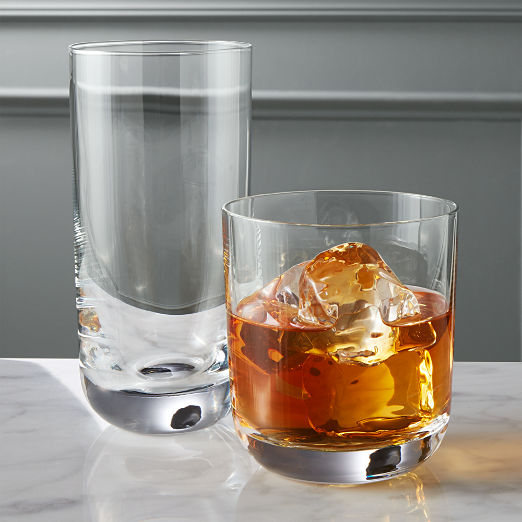 Modern Drinkware & Glassware Sets Unique Drinking Glasses & Tumblers CB2