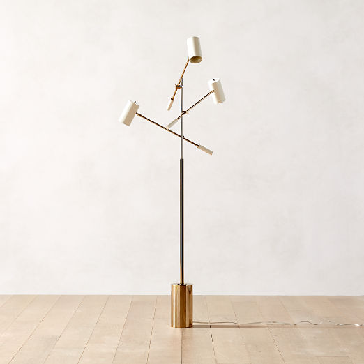 Modern Gold Floor Lamps CB2