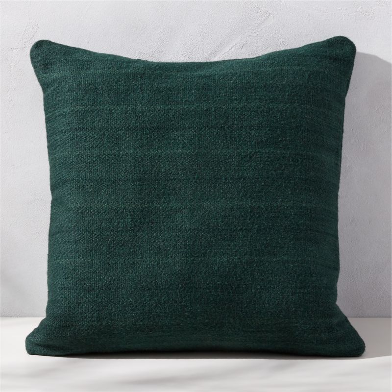 View Waverly Dark Green Outdoor Throw Pillow 23'' details