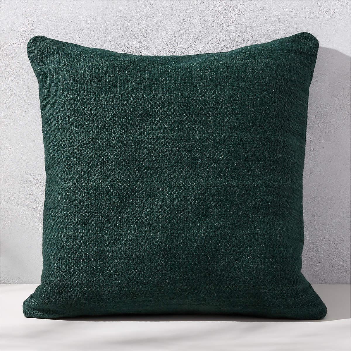 Waverly Modern Dark Green Outdoor Throw Pillow 23'' + Reviews CB2