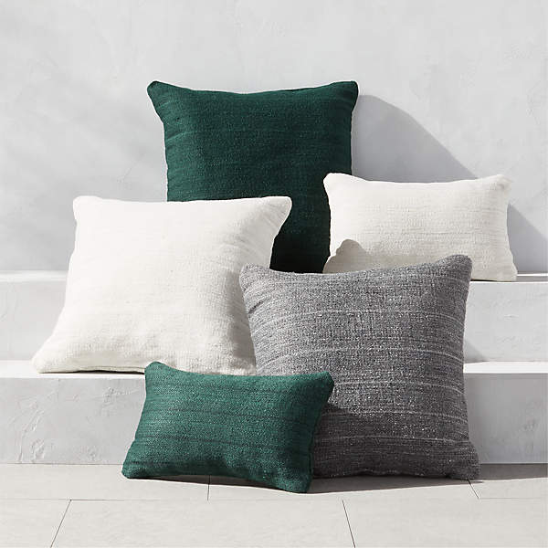 Ivory hotsell outdoor pillows