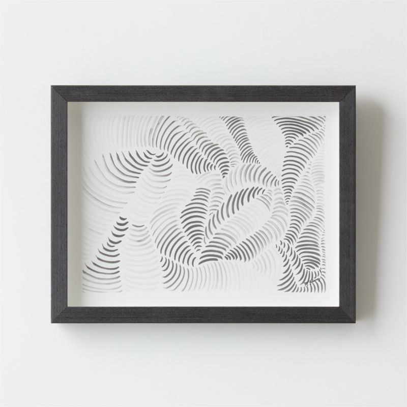 'Waves II' Framed Wall Art 18"X14" - image 0 of 5