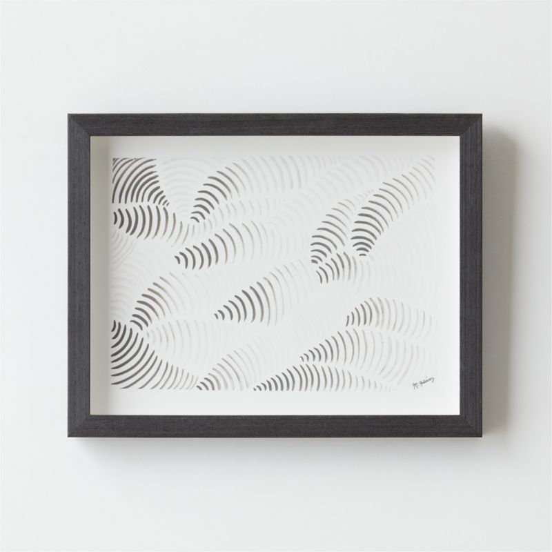 'Waves I' Framed Wall Art 18"X14" - image 0 of 5