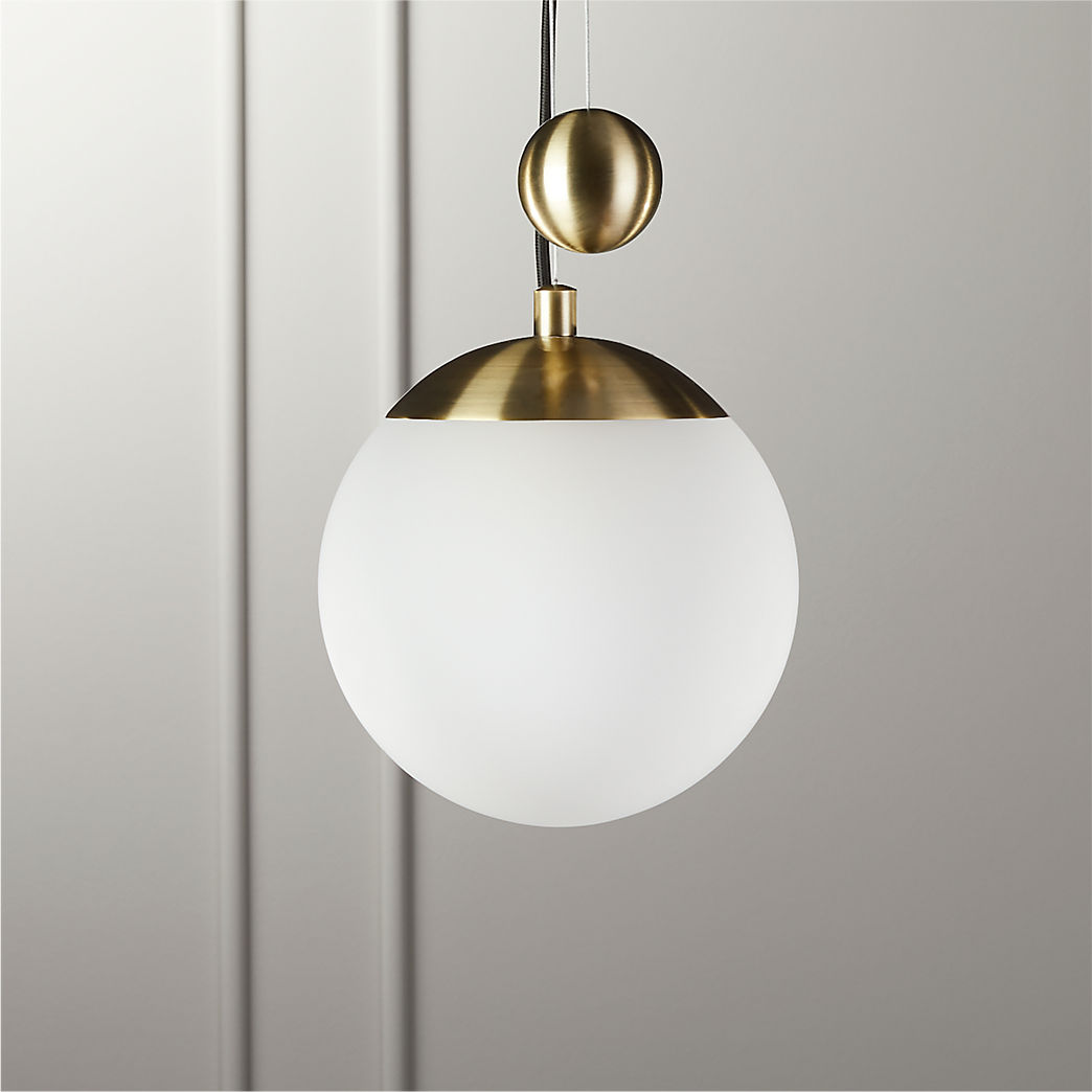 Modern Pendant Lights Chandeliers Cb2