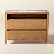 Davison 60" Fluted Oak Media Console