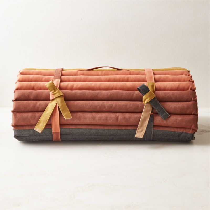 View West Beach Stripe Bed Roll details