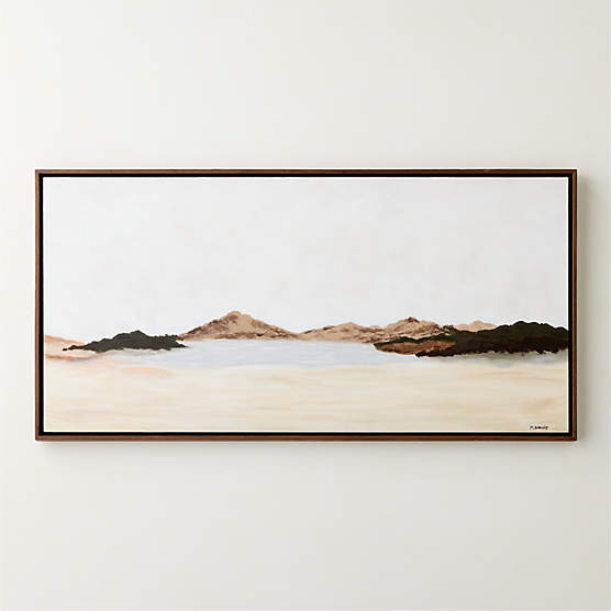 'Whispers of the Dunes' Framed Wall Art 30"x60"