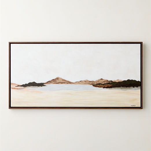 'Whispers of the Dunes' Framed Wall Art 30"x60"