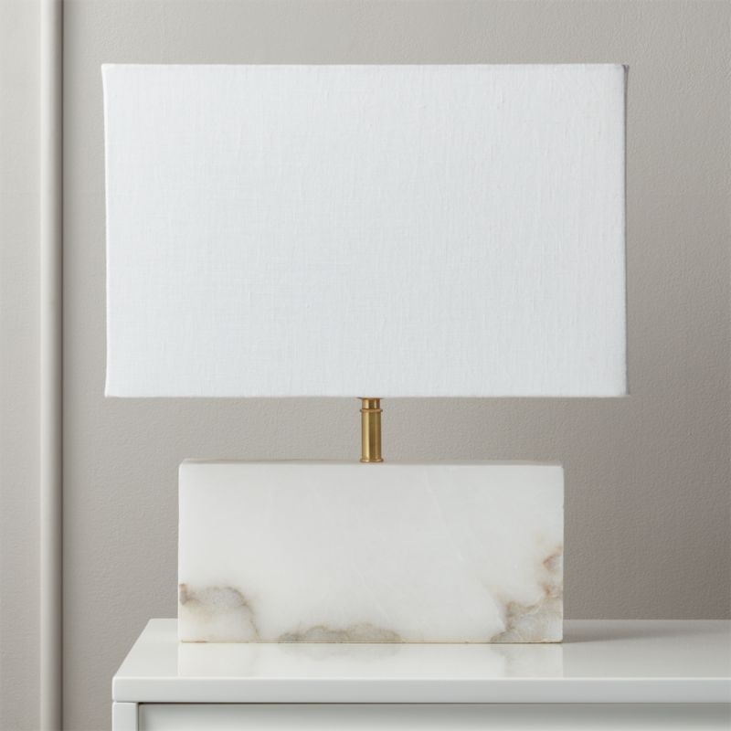 oblong table lamp shades