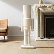 Black Cement Large Toy Soldier Figure 40"