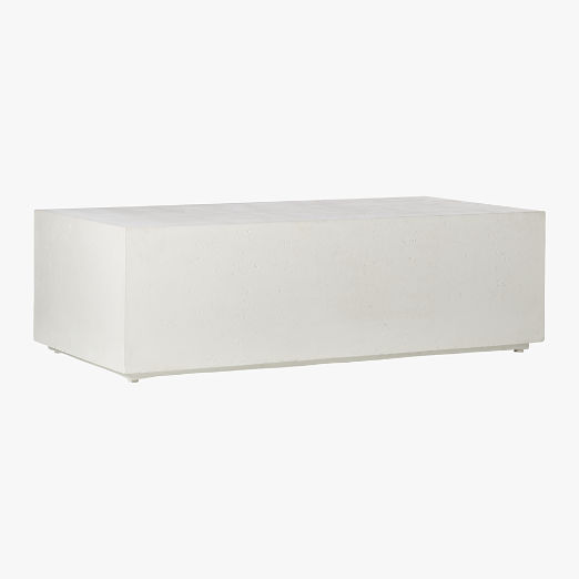 Ivory 48" Concrete Indoor/Outdoor Coffee Table