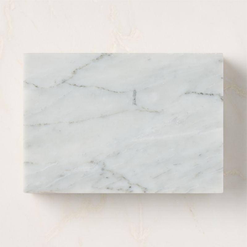 Large White Marble Box - image 5 of 16