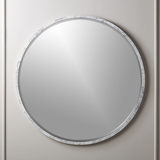 Marble Mirrors CB2