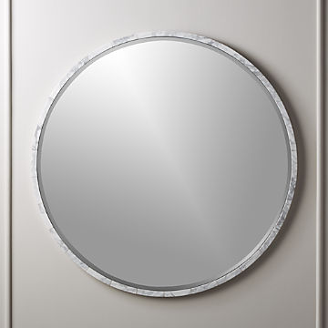 Modern Wall Mirrors Round Square More Cb2