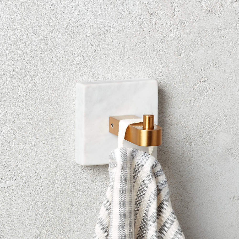 marble effect towels