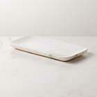 Brogan Teak and Stainless Steel Toothbrush Holder