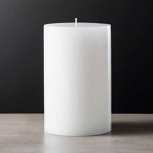 White Pillar Candle 4x6 Reviews Cb2 Canada