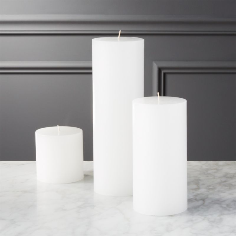 floor candle pillars