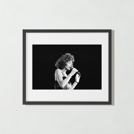 'Whitney' Photographic Print in Black Frame 25.75"x21.75"