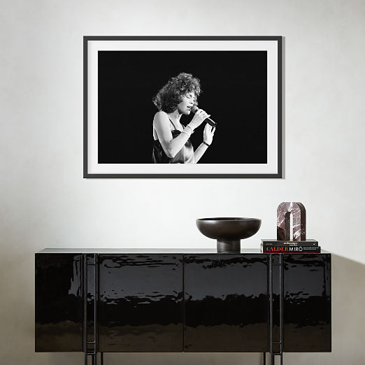 'Whitney' Photographic Print in Black Frame 21.75"x17.75"