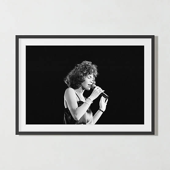 'Whitney' Photographic Print in Black Frame 38.75"x27.75"