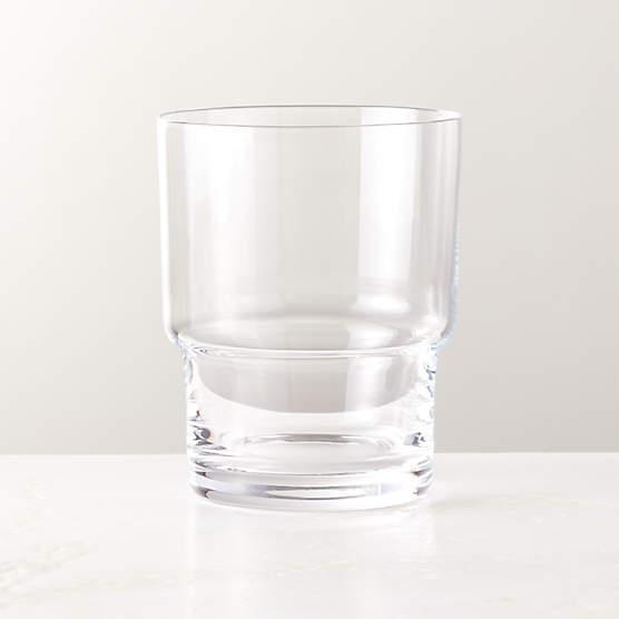 Contempri Clear Double OldFashioned Glass + Reviews CB2