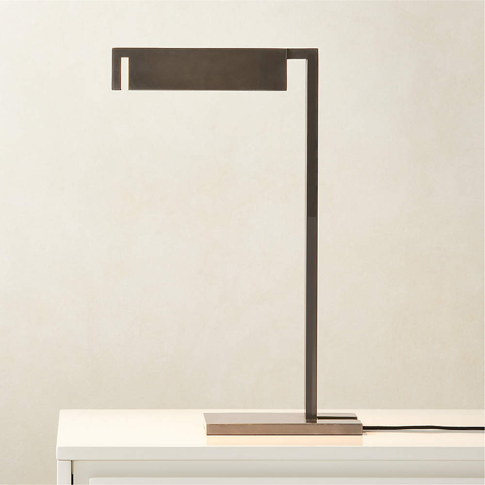 Wilde Black Metal Task Modern Table Lamp + Reviews