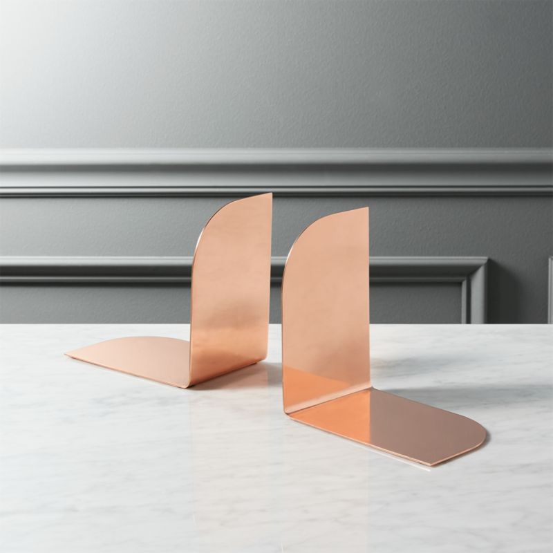 modern bookends CB2