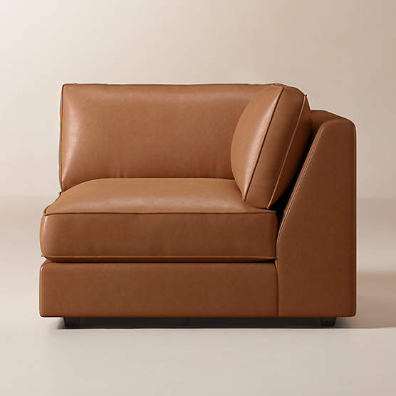Winona Leather Corner Chair